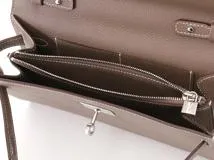 HERMES　エルメス　ケリー・トゥー・ゴー　エトゥープ／SV　B刻印（2023年頃）【471】IK