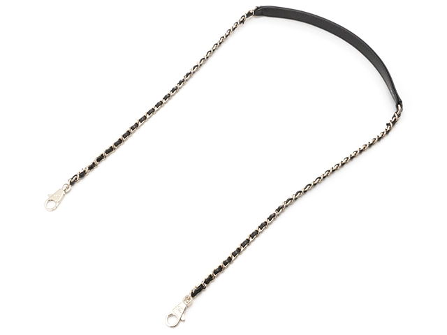 CHANEL シャネル トップハンドル フラップ バッグ 2WAYハンドバッグ ブラック SV シルバー金具 キャビア リザード 2143700198368【200】