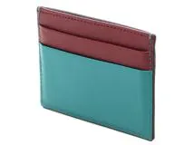 MARNI マルニ カードケース ターコイズ グレー ボルドー レザー MARNI マルニ カードケース ターコイズ グレー ボルドー レザー