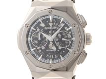 HUBLOT　ウブロ　時計　アエロ･フュージョンクロノ オーリンスキー　525.NX.0127.LR.JOR19　日本限定100本　スケルトン　TI/クロコダイル/ラバー　自動巻　メンズ