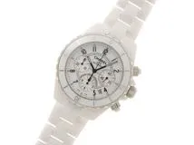 CHANEL シャネル J12 クロノグラフ メンズ腕時計 H1007