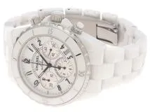 CHANEL シャネル J12 クロノグラフ メンズ腕時計 H1007