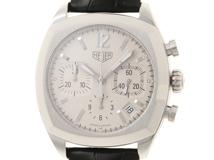 TAG　HEUER　タグホイヤー　モンツァ クロノグラフ　CR2111　SS/クロコダイルベルト　メンズ　自動巻き2143700200238【432】