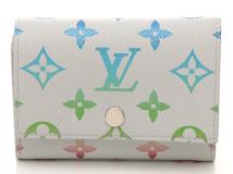 Louis Vuitton ルイヴィトン　ヴィクター・ウォレット モノグラム・イリデセント　グラデーション 三つ折り財布  M14132  【472】YN