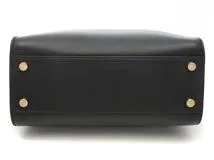 FENDI フェンディ　ピーカブー エッセンシャリー ブラック/GP レザー　8BN302【430】2143700201617