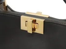 FENDI フェンディ　ピーカブー エッセンシャリー ブラック/GP レザー　8BN302【430】2143700201617