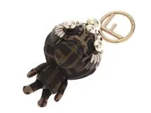 【希少】FENDI スペースモンキー 非売品 ディスプレイ ズッカ柄 ぬいぐるみ 希少】FENDI スペースモンキー 非売品 ディスプレイ ズッカ柄