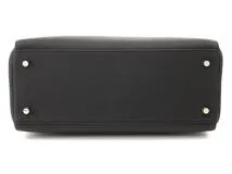 HERMES　エルメス　ケリー２８　トゴ　ブラック　SV　内縫い　C刻印（2018年頃）　2143700201891【432】