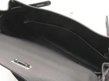 HERMES　エルメス　ケリー２８　トゴ　ブラック　SV　内縫い　C刻印（2018年頃）　2143700201891【432】