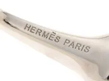 HERMES エルメス 　スカーフリング　モールドゥスカーフリング　シルバー【472】ＡＨ