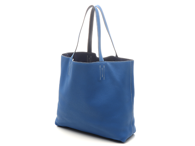 HERMES エルメス トートバッグ ドゥブルセンス45 トリヨンクレマンス C