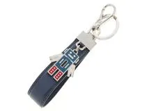 PRADA プラダ ロボット キーリング トリコロール SS/レザー