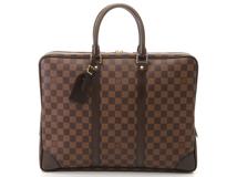 LOUIS VUITTON ルイヴィトン ブリーフケース ビジネスバッグ ポルト ドキュマン・ヴォワヤージュ ダミエ N41124【473】
