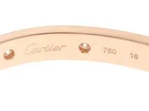 Cartier カルティエ ラブブレス クラシックモデル K18PG K18ピンク