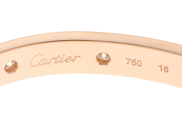 Cartier カルティエ ラブブレス クラシックモデル K18PG K18ピンク