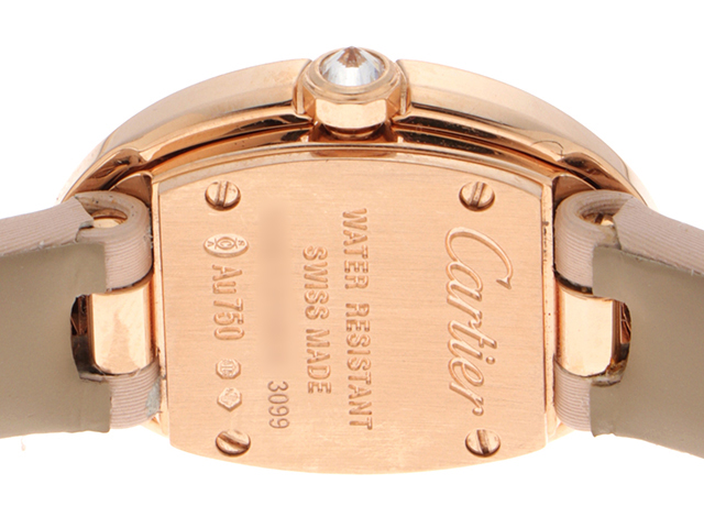 CARTIER カルティエ ミニベニュワール・ダイヤベゼル クォーツ