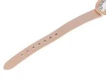 CARTIER　カルティエ　ミニベニュワール・ダイヤベゼル　クォーツ　レディース　PG/革　シルバー/Dベゼル　WJBA0025　【432】　【2143700203987】