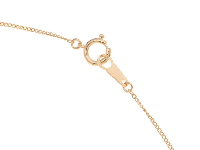 JEWELRY　ジュエリー　ネックレス　K18　サファイア0.40ct　ダイヤモンド0.15ct　約2.4g　2143700205011【207】