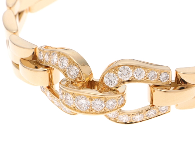 Cartier カルティエ パンテールエトワール ブレスレット K18 ゴールド ダイヤモンド 40.7g 【430】2143700206124