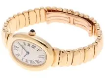 Cartier カルティエ 腕時計 2025年並行品 ベニュワール ウォッチ スモールモデル WGBA0043 K18イエローゴールド クォーツ【472】SJ