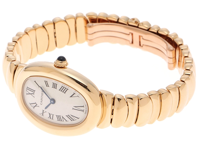Cartier カルティエ 腕時計 2025年並行品 ベニュワール ウォッチ スモールモデル WGBA0043 K18イエローゴールド クォーツ【472】SJ