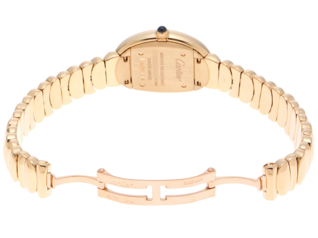 Cartier カルティエ 腕時計 2025年並行品 ベニュワール ウォッチ スモールモデル WGBA0043 K18イエローゴールド クォーツ【472】SJ