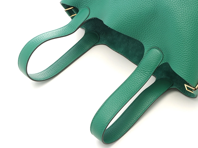 HERMES　エルメス ピコタンロックMM　トートバッグ　ヴェールモワイヤン/GP　W刻印　約2024年　434