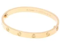 Cartier カルティエ ブレスレット ラブブレスレット クラシックモデル B6067517 K18イエローゴールド 17号 2025年2月正規品【472】SJ