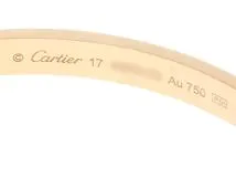 Cartier カルティエ ブレスレット ラブブレスレット クラシックモデル B6067517 K18イエローゴールド 17号 2025年2月正規品【472】SJ
