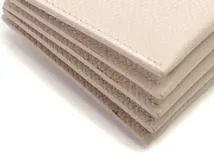 CELINE　セリーヌ　アコーディオンカードホルダー　ベージュ／レッド　カーフ　10B693BRU　【431】2143700206599