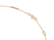 Van Cleef & Arpels　ヴァン クリーフ&アーペル　スウィートアルハンブラ　ネックレス　K18ピンクゴールド　カーネリアン　約2.9g　　433