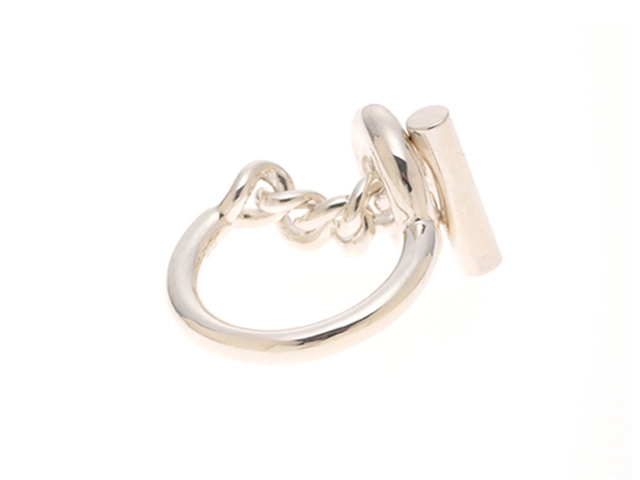 HERMES エルメス リング クロワゼットGM H104587B 00057 57号 シルバー925 【472】SJ