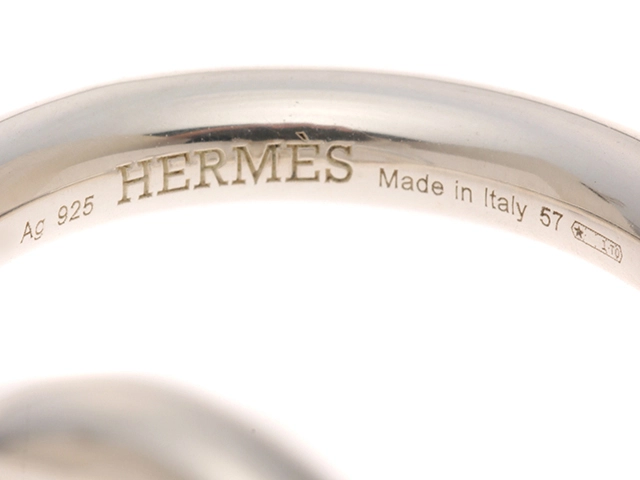 HERMES エルメス リング クロワゼットGM H104587B 00057 57号 シルバー925 【472】SJ