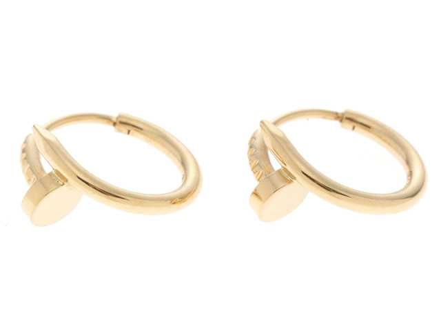 Cartier カルティエ ジュストアンクルシングル ピアス K18 ゴールド