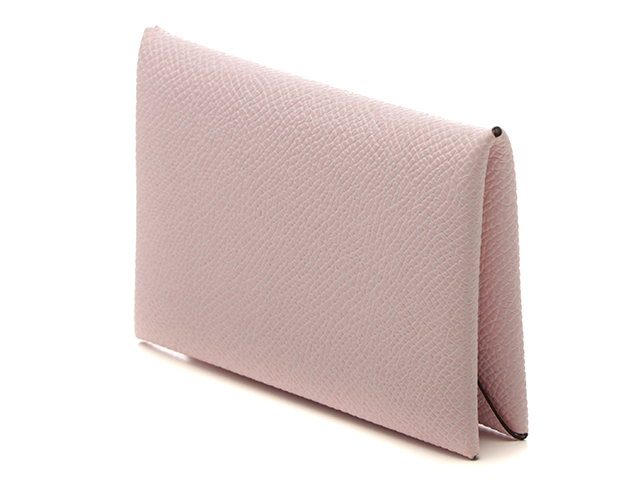 HERMÈS パープルレザー ケース HERMES エルメス コインケース バスティア レザー パープル