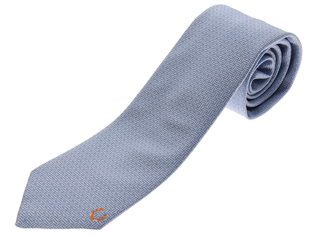 あかさ ❣️新品未使用❣️エルメス HERMES Hメドール シルクタイ スマート♪】HERMES《Hメドール》シルクタイ ツイルビー 7 cm