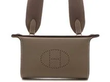 鑑定書付き✨ エルメス ヴィドポッシュ エトゥープ アクセサリートレー Hermès エルメス ヴィドポッシュ エトゥープ/SV W刻印(2024年頃)【471