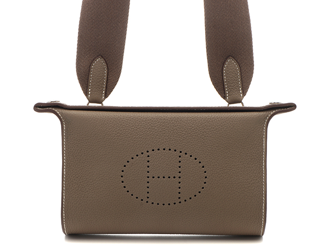 Hermès エルメス ヴィドポッシュ エトゥープ/SV W刻印(2024年頃)【471