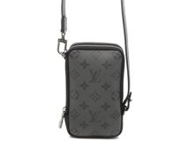 LOUIS VUITTON　ルイ・ヴィトン　ダブル・フォンポーチ モノグラム・エクリプスリバース　M69534【431】2143700208630