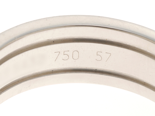 Cartier カルティエ C2R C2リング 指輪 K18WG ホワイトゴールド