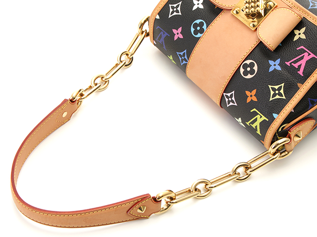 LOUIS VUITTON　ルイヴィトン　パティ　ショルダーバッグ　鞄　マルチカラーキャンバス　ノワール　M40306　 【431】2143800155636