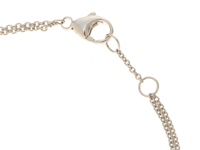 HARRY WINSTON ハリーウィンストン HWロゴブレスレット WG