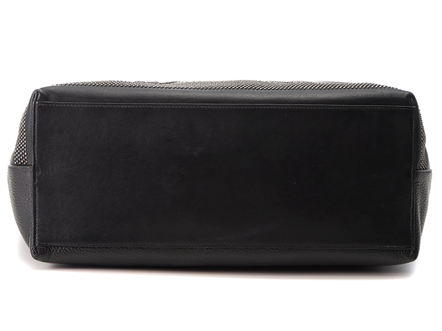 JIMMY CHOO ジミーチュウ スタッズ トートバッグ ブラック レザー