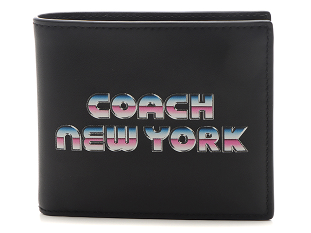 COACH コーチ 二つ折財布 80's ニューヨーク イブニング 