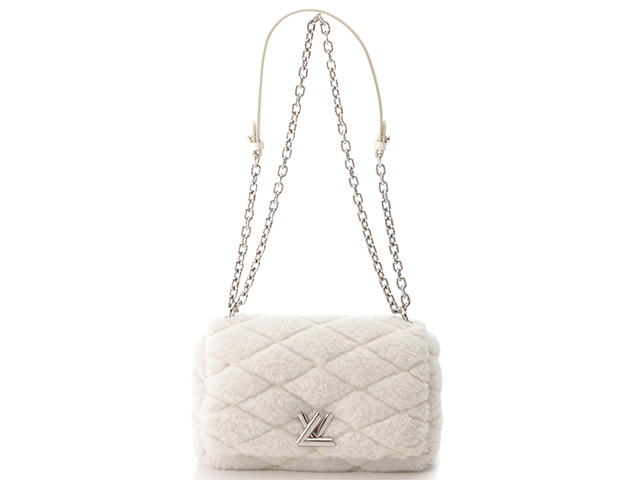 LOUIS VUITTON ルイヴィトン ツイストロック ファー レザー