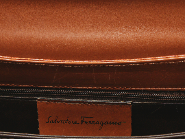 Salvatore Ferragamo フェラガモ ガンチーニ 2wayハンドバッグ