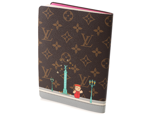 LOUIS VUITTON　ルイヴィトン　ノート　カイエ・クレマンス モノグラム クリスマス パリ　GI0803　新品同様品　【472】ＡＨ