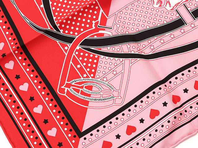 HERMES エルメス カレ70Grand Manege Bandana Love グランマネージュ バンダナラブ 043447SC 01 スカーフ 2019SS