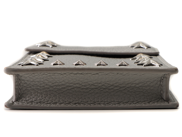JIMMY CHOO ジミーチュウ スタースタッズ スマートフォンケース グレー