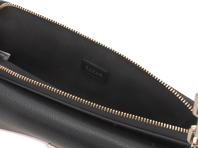 FURLA フルラ ミスミミ ショルダーバッグ ブラック レザー WE00125